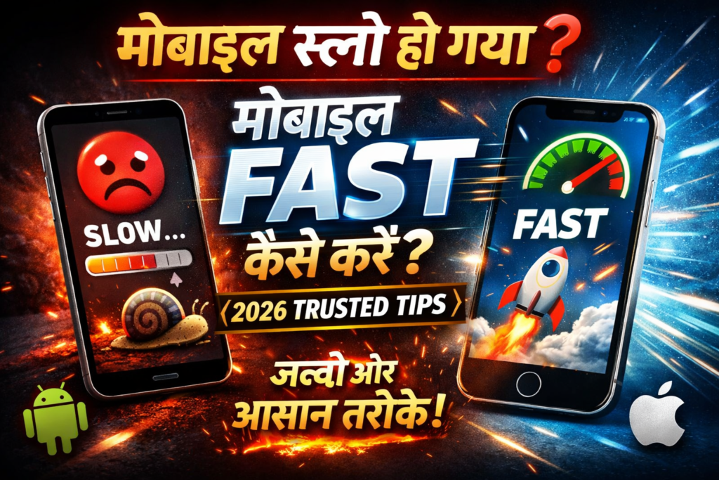 Mobile Fast Kaise Kare Proven Phone Speed Boost Tips
