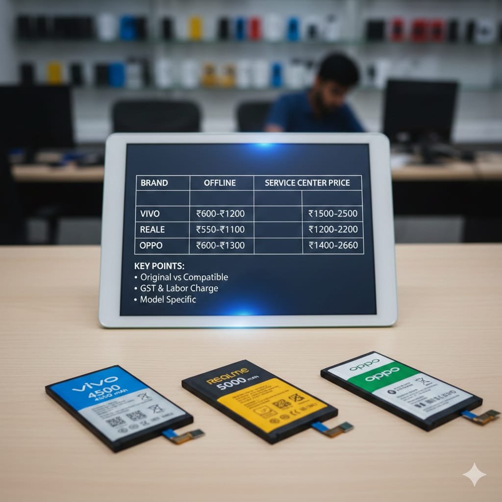 Battery Health Check, Mobile Battery Price