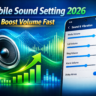 Mobile Sound Setting