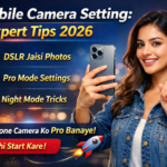 Mobile Camera Setting