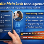 Mobile Mein Lock Kaise Lagaen?