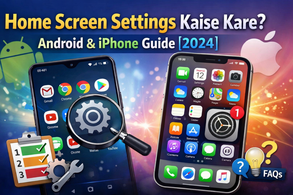 Home Screen Settings Android