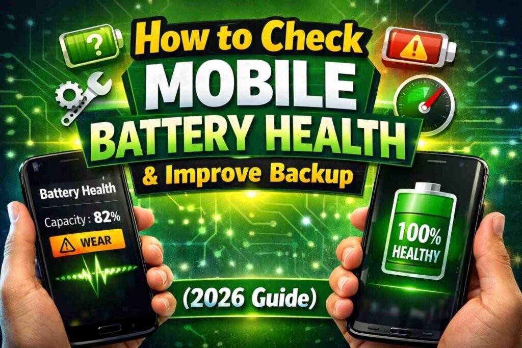 How to Check Mobile Battery Health
