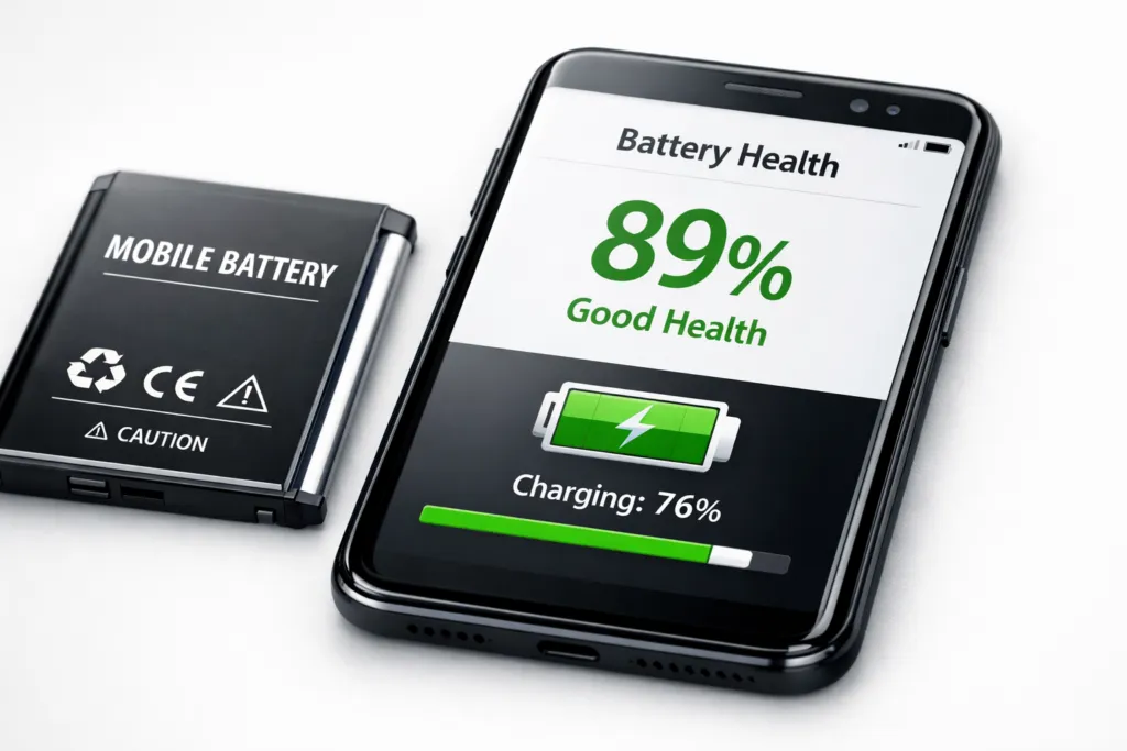 Battery Health Check, Mobile Battery Price