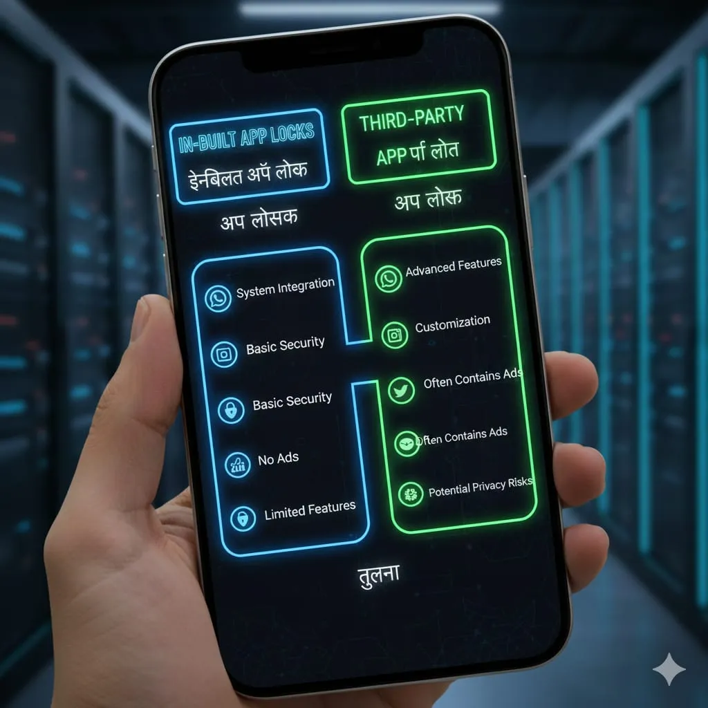 Mobile Me App Lock Kaise Lagaye