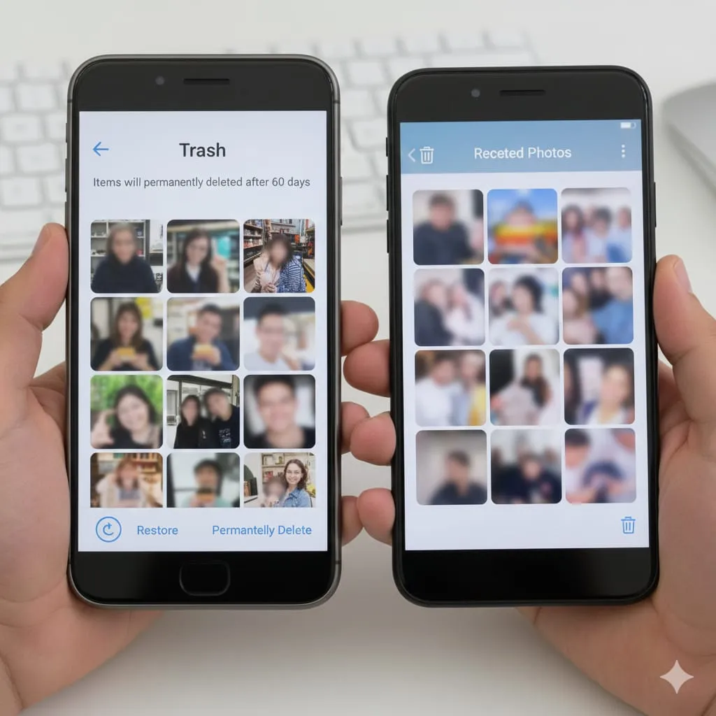 Delete Photo Wapas Kaise Laye