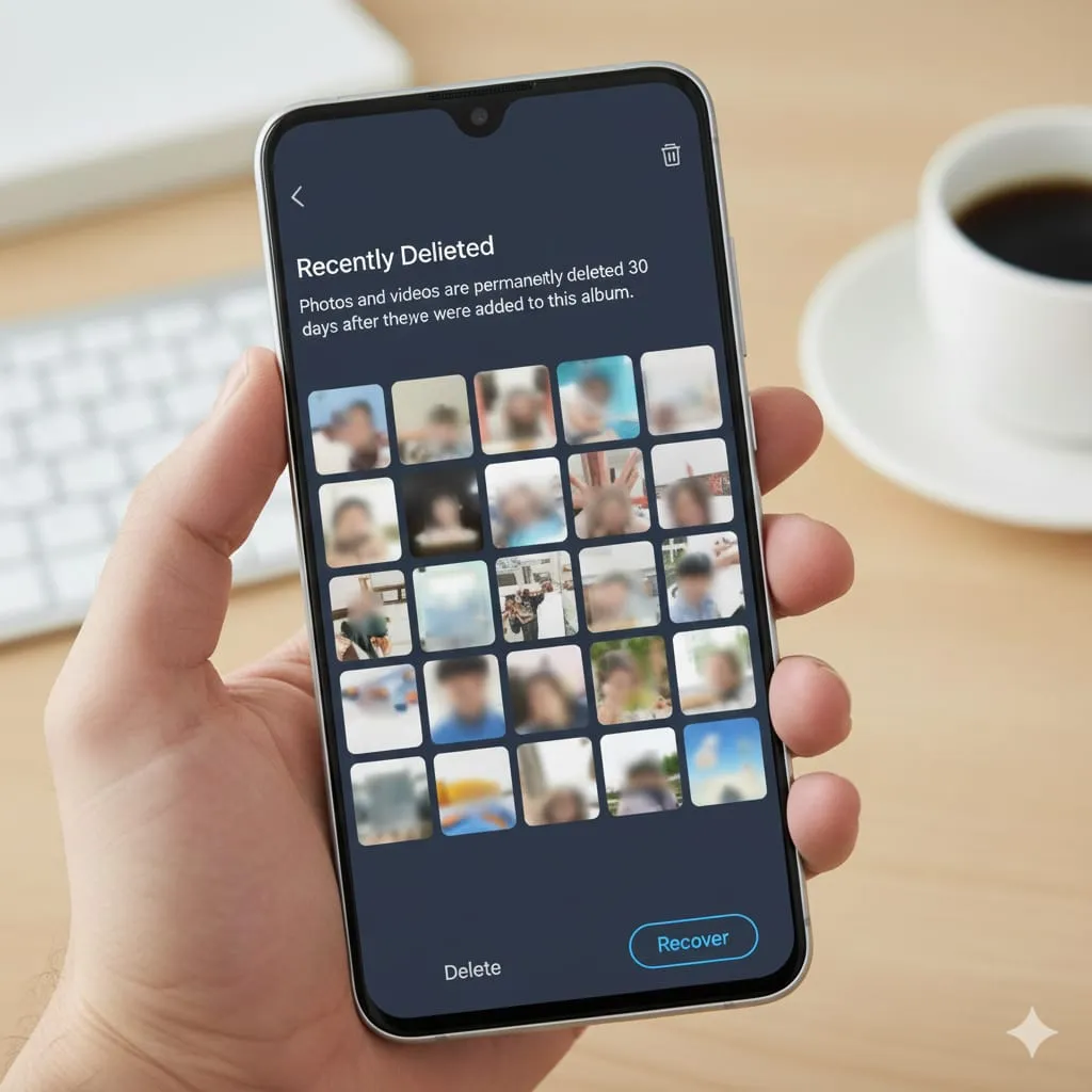 Delete Photo Wapas Kaise Laye