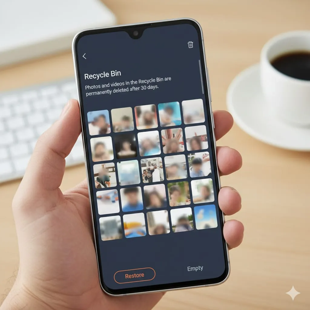 Delete Photo Wapas Kaise Laye