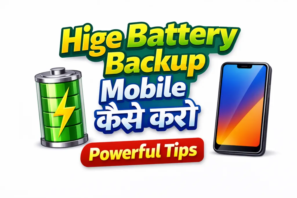 High Battery Backup Mobile